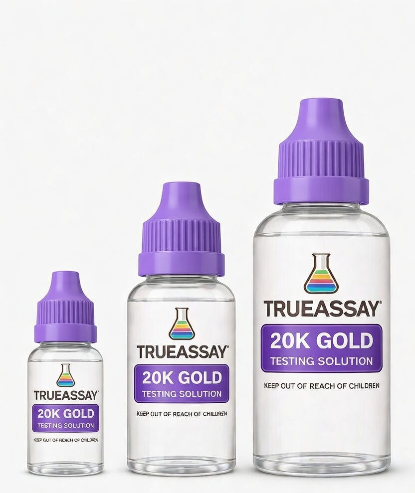 20K Gold Testing Solution – Acid Test for 20 Karat Gold