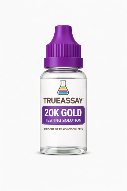 Solución para probar oro de 20K – Prueba de ácido para oro de 20 quilates