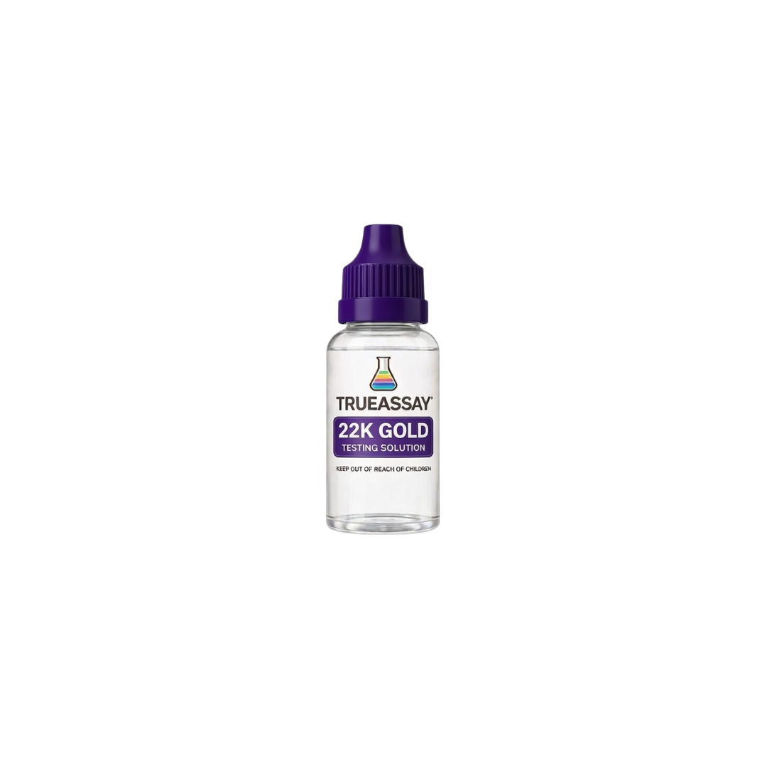 22K Gold Testing Solution – Acid Test for 22 Karat Gold