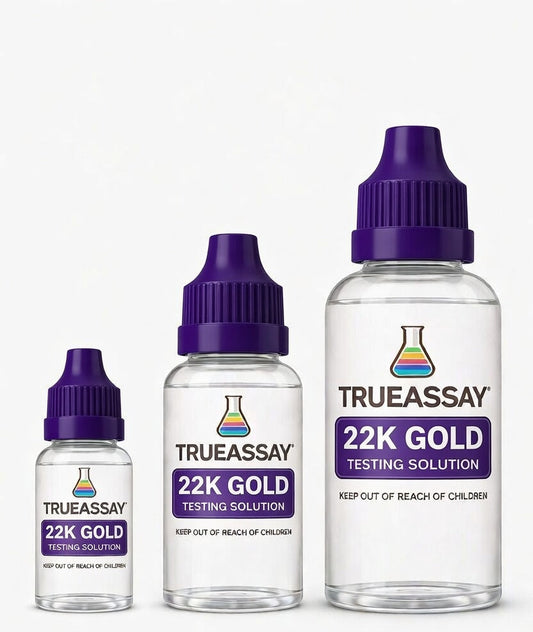 22K Gold Testing Solution – Acid Test for 22 Karat Gold