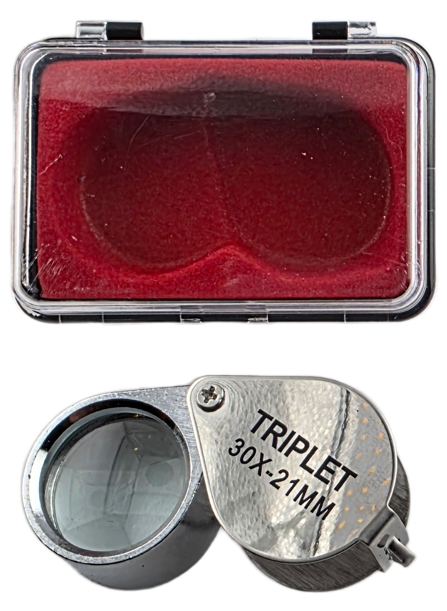 Core Gold-Silver-Platinum Testing Kit with Testing Stone + Magnet + Loupe