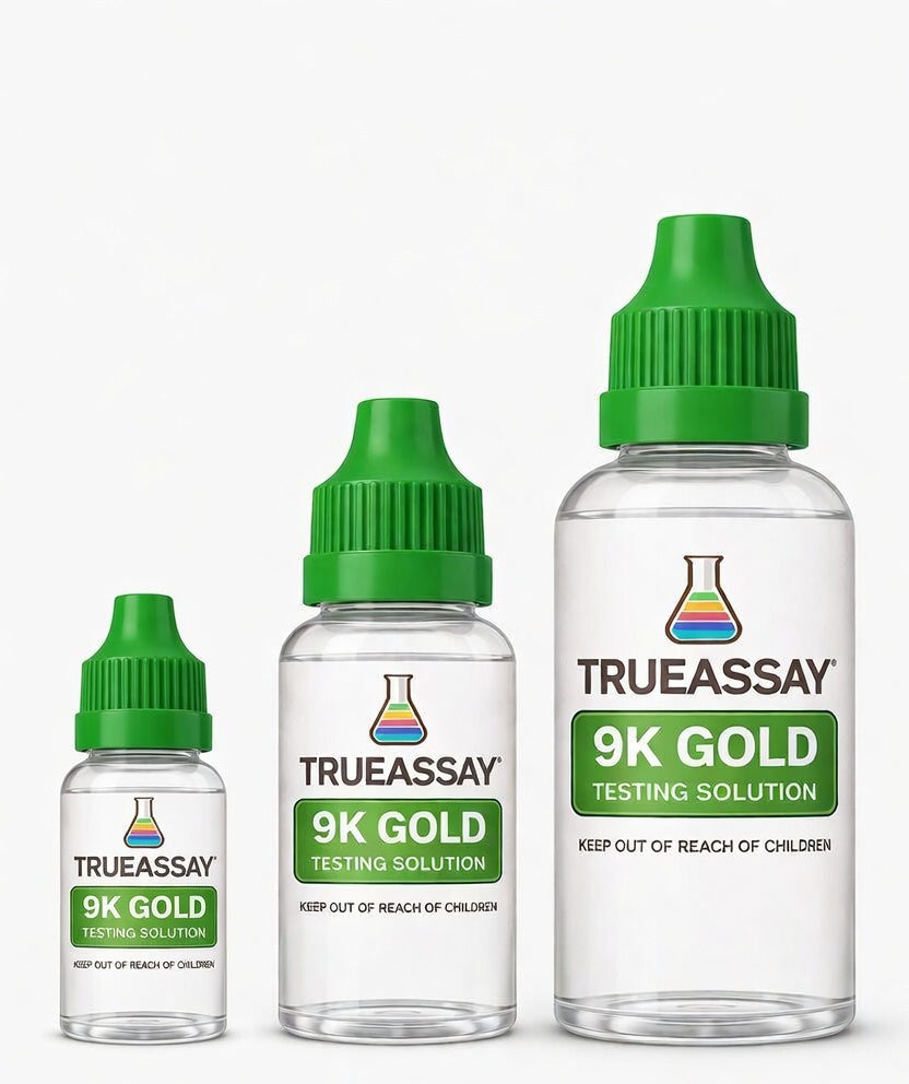 9K Gold Testing Solution – Acid Test for 9 Karat Gold