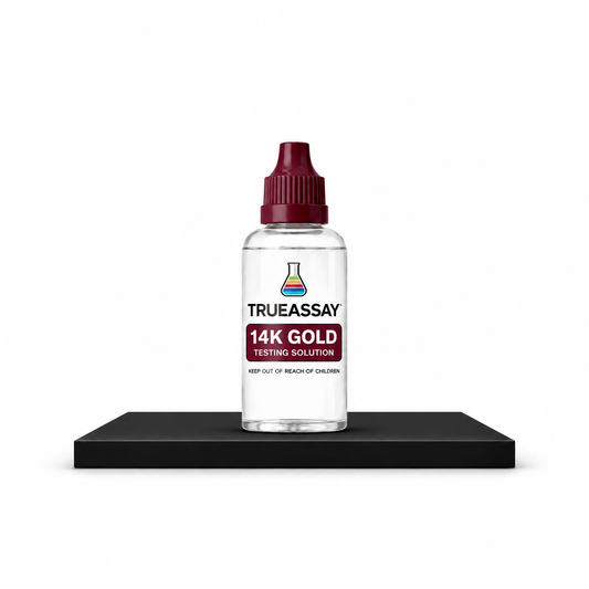 14K Gold Testing Solution + 2x4 Tester Stone