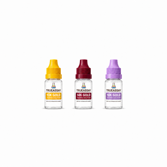 Gold Testing Solutions Set – 10K/14K/18K