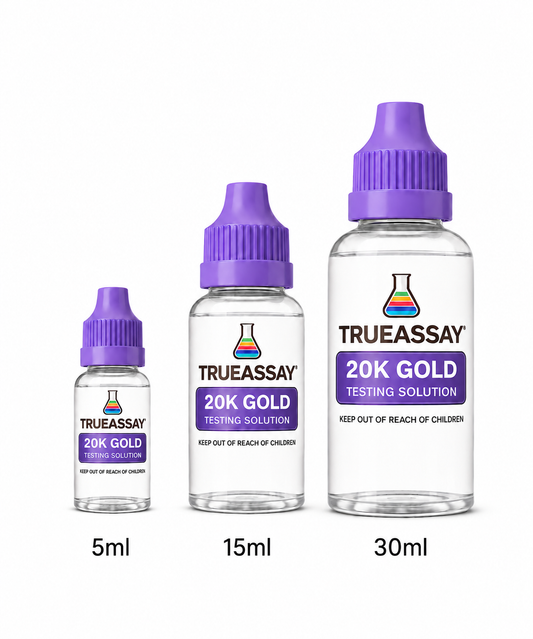 20K Gold Testing Solution – Acid Test for 20 Karat Gold
