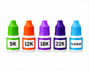 TrueAssay Gold & Platinum Testing Solution Kit – 9K, 12K, 18K, 22K Gold + Platinum (5-Bottle Set)